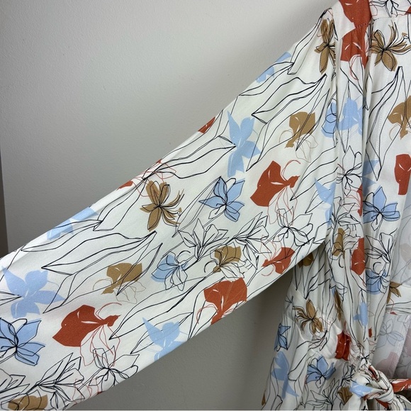 NWT Eloquii Duster cardigan longer length belted with pockets side slits 14/16 - Picture 11 of 16